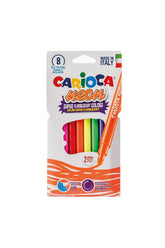 Carioca Neon 8'li Yıkanabilir Keçeli Kalem Seti